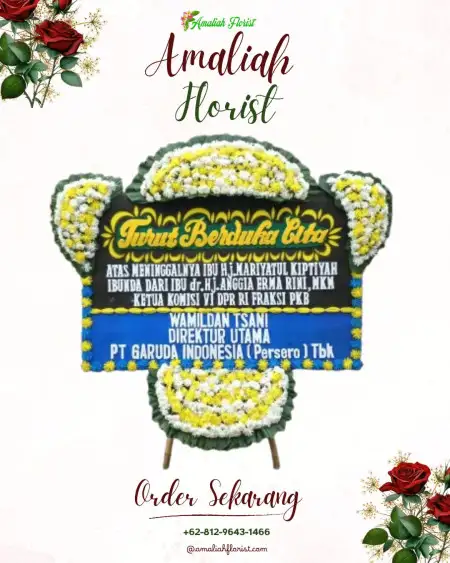 Papan Bunga Duka 30 Ilir